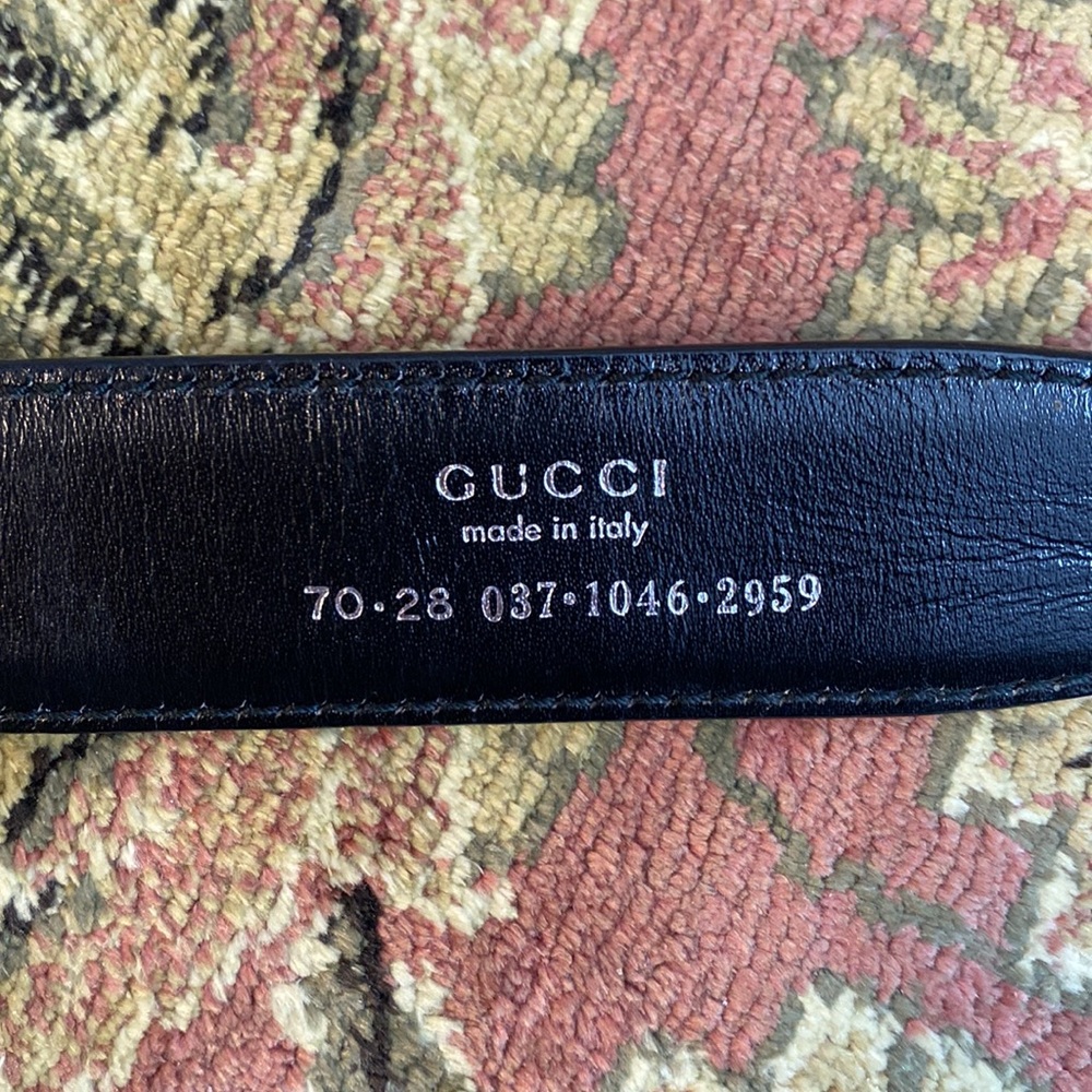 Authentic vintage Gucci belt with classic G buckle! - Picture 4 of 6